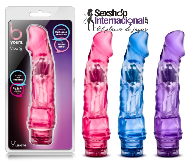 VIBRADOR NATURALLY VARIAS VELOCIDADES SEXSHOP PTE PIEDRA 931568025